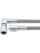 Allstar Performance Brake Hose 4 ft Long 3 AN Hose 3 AN Straight
