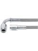 Allstar Performance Brake Hose 16 in Long 3 AN Hose 3 AN Straight…