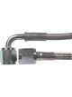 Allstar Performance Brake Hose 18 in Long 3 AN Hose 4 AN Straight…