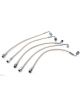 Allstar Performance Brake Hose 24 in Long 3 AN Hose 4 AN Straig