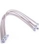 Allstar Performance Brake Hose 28 in Long 4 AN Hose 4 AN Straig
