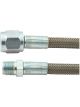 Allstar Performance Brake Hose 18 in Long 4 AN Hose 4 AN Straight…