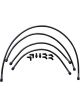 Allstar Performance Wing Line Kit Hydraulic 4 AN Hose Pressure / Ret…