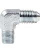 Allstar Performance Fitting Adapter 90 Degree 4 AN Male to 1/8 in…