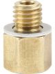 Allstar Performance Fitting Adapter Straight 10 mm x 1.50 Male to 1/