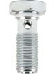 Allstar Performance Banjo Bolt Single Banjo 3/8-24 in Thread Steel Z