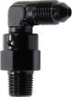 Allstar Performance Fitting Adapter 90 Degree 3 AN Male to 1/8 in NP