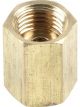 Allstar Performance Fitting Adapter Straight Dual 3/8-24 in Inverted