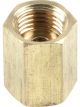 Allstar Performance Fitting Adapter Straight Dual 3/8-24 in Inver