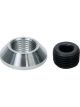 Allstar Performance Bung and Plug Kit Weld-On 1/2 in NPT Plug Alumin…