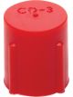 Allstar Performance AN Dust Cap - 3 AN - Plastic - Red - Set of 20