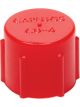 Allstar Performance AN Dust Cap - 6 AN - Plastic - Red - Set of 20