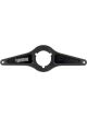 Allstar Performance Steering Box Mount 3/8 in Thick Aluminum Black A…