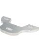 Allstar Performance Rack and Pinion Spacer 1/2 in Thick Aluminum Nat