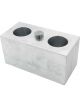 Allstar Performance Leaf Spring Block 2-1/2 in Height 2-1/2 in Width