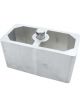 Allstar Performance Leaf Spring Block 2-1/2 in Height 2-1/2 in Width