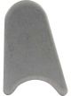 Allstar Performance Chassis Tab Radius 3/16 in Thick Steel Natural S