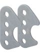 Allstar Performance Shock Mount Weld-On Steel Natural 1-1/2 in OD Tu