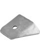 Allstar Performance Chassis Tab Body Brace Flat Gusseted 1/4 in M