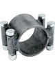 Allstar Performance Clamp-On Ring 4-Bolt 3 in ID 3 in Wide Steel Nat