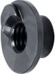 Allstar Performance T-Nut 1/2-13 in Thread Steel Black Allstar Slide