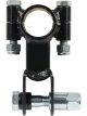 Allstar Performance Shock Mount Drop Mount Clamp-On Steel Black Powd
