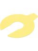 Allstar Performance Shock Shim U-Shaped 1/16 in Thick Plastic Yellow…