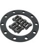Allstar Performance Ring Gear Spacer 0.313 in Thick Bolts Steel Blac