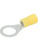 Allstar Performance Ring Terminal Insulated 12-10 Gauge Wire 3/8 in