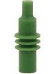 Allstar Performance Weather Pack Plug - Green - Set of 10