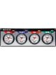 Allstar Performance Gauge Panel Assembly Fuel Pressure / Oil Pressur…