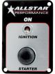 Allstar Performance Switch Panel Dash Mount 2-5/8 x 3-3/4 in 1 Toggl…