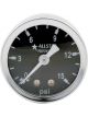 Allstar Performance Pressure Gauge 0-15 psi Mechanical Analog 1-1/2