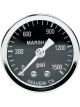 Allstar Performance Pressure Gauge 0-1500 psi Mechanical Analog 1-1/