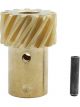 Allstar Performance Distributor Gear 0.491 in Shaft Bronze Chevy V6