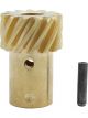 Allstar Performance Distributor Gear 0.500 in Shaft Bronze Chevy V6