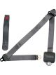 Allstar Performance Seat Belt Lap / Shoulder Push Button Buckle Retr…