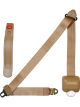 Allstar Performance Seat Belt Lap / Shoulder Push Button Buckle Retr