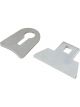 Allstar Performance Window Net Mounting Tab Weld-On Steel Natural Al…