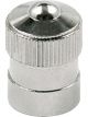 Allstar Performance Valve Stem Cap - Steel - Zinc Oxide - Set of 10