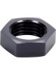 Allstar Performance Bulkhead Fitting Nut 4 AN Aluminum Black Anodize