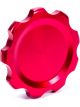 Allstar Performance Filler Cap Screw-In 3.000 in OD Aluminum Red Ano