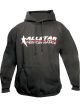 Allstar Performance Sweatshirt Hooded Allstar Logo Black 3X-Large