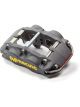 AP Brake Brake Caliper Driver Side Rear 4 Piston Aluminum Clear Ano (19 02 807)