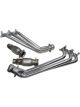 BBK 10-11 Camaro V6 Long Tube Exhaust Headers With Converters 1-5/8 Silv