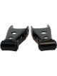 Bell Tech Spring Shackle 2 in Lowering Rubber Bushings Steel Black Powde