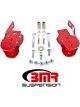Bmr Suspension Control Arm Bracket Relocation Lower Bolt-On Steel Red