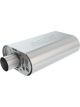 Borla Muffler CrateMuffler 2-1/2 in Offset Inlet 2-1/2 in Center Outle