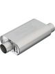 Borla Muffler CrateMuffler 3 in Offset Inlet 3 in Center Outlet 14 in