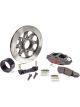 Brembo Brake System Rear 4 Piston Caliper 11.000 in Slotted Rotor Aâ€¦
